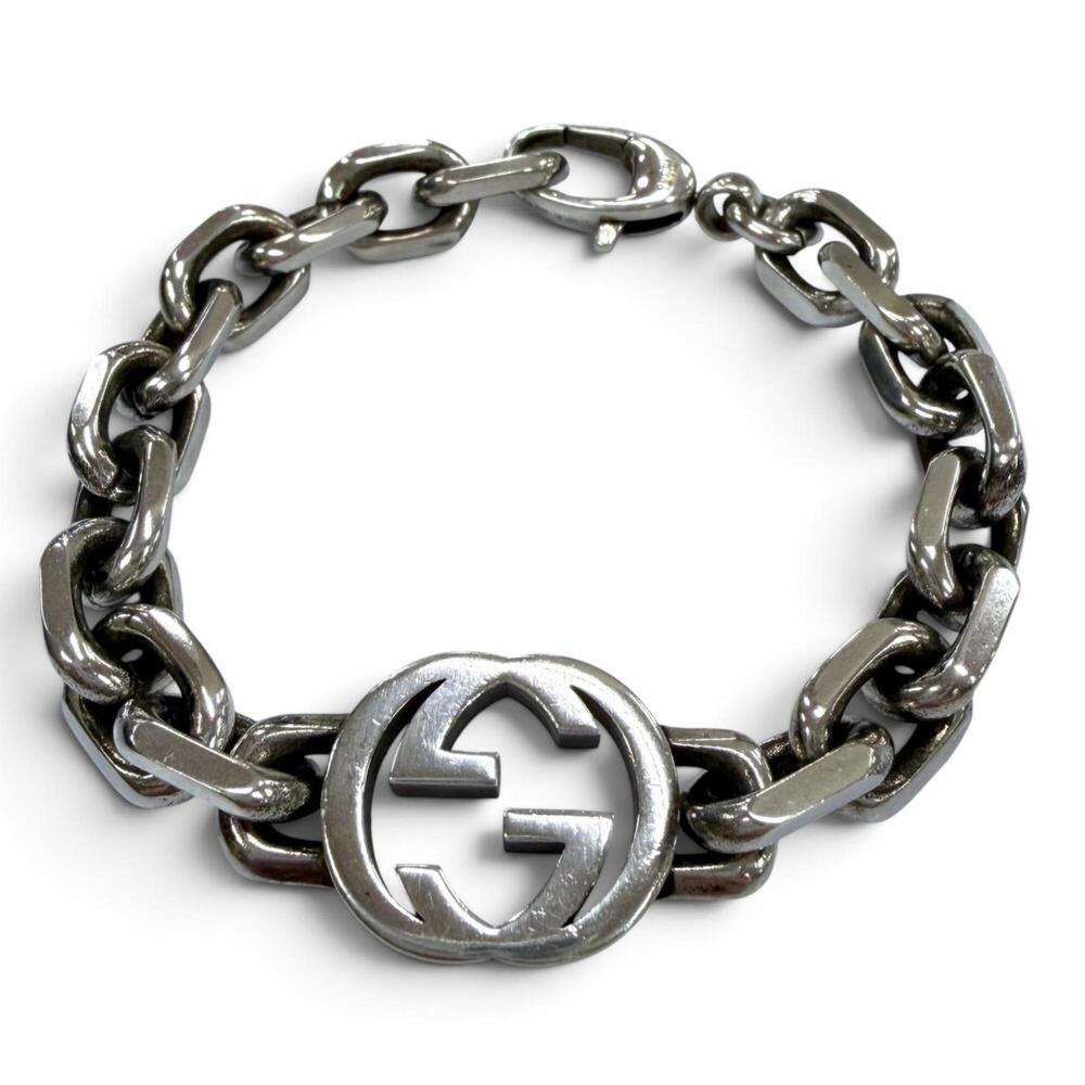 GUCCI Silver Charm Bracelet